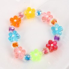 여아 링링 어린이 유아 아동 아기 팔찌 7종 하트 플라워 스타 믹스