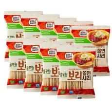 풀무원식품 보리쫄면사리, 9개, 150g