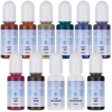 오로라데코덴 레진아트 레진공예 오로라조색제 안료 R006, 라이트화이트, 1개