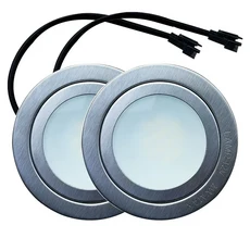 2피스 2W 68mm 주방 레인지 후드 LED 조명 12V AC 입력 EL4.5 커넥터 젖빛 유리 4000K 연기 전구, 01 Natural White 4000K, 01 With SM Connector, 01 아니다