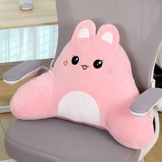 Minmin스토어 귀여운 만화 요추 지지 베개 쿠션커버 허리쿠션 목베개 헤드쿠션