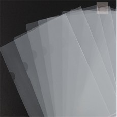 애나허니 L형 A4 사무용 삽입식 투명 대형 서류폴더 12P 1세트 L홀더