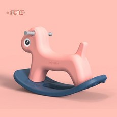 LWWYAREA 兒童搖馬, 黃 加送小玩具禮品 Ins風 德系搖馬, 1個