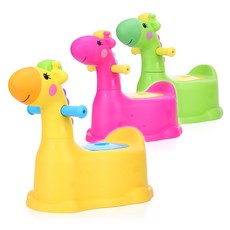 小閨祕 長頸鹿兒童座便器 安全防護 顏色隨機