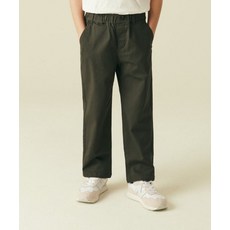 MUSINSA STANDARD KIDS 레귤러 핏 밴딩 치노 팬츠 [카키] 418900