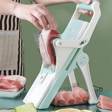 칼질 못한다면 간단한 만능채썰기 안전 슬라이스 감자칼 다용도 채칼, GREEN*1, 3개