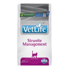 VetLife 貓飼料 Struvite Management 處方飼料, 1個, VC4貓用泌尿道結石復發 400g