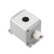 금속 알루미늄 푸시 홈 제어 스위치 1 /2/3/4/5/6 22mm 버튼 45 박스 16mm 45mm 65mm 산업용 19mm 구멍, 1Hole, 22mm 45x45mm