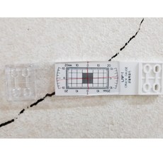 LNP-1 크랙측정자 엘엔피 국산 크랙게이지 균열게이지 크랙측정기 균열자 LNP1 콘크리트게이지 토탈공구, 1개