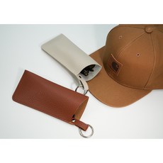 토브몰 키링 가죽 안경케이스 선글라스 케이스 휴대용 파우치