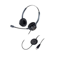 노이즈 캔슬링 마이크 및 마이크 음소거가 있는 USB 헤드셋 콜 센터 사무실 비즈니스 PC 소프트폰 통화 마이크로소프트 팀 스카이프 채팅용 스테레오 컴퓨터 헤드폰 음성 인