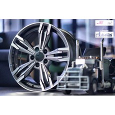 FK鋁圈 18吋 5/114.3 S870 亮鐵灰車面 鋁合金輪圈, 1個