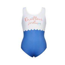 레노마수영복 여아 스캘럽 원피스수영복 블루 RN-GS2E912-BU