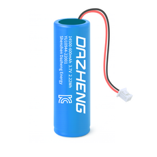 14500 리튬이온 배터리 충전지 3.7V 600mAh, 1개, 1개입