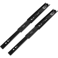 픽소시 2개 두꺼운 냉간 압연 강철 볼 베어링 서랍 슬라이드 레일 조용한 댐퍼 포함 하중 설계 간단한 설치 가구용 수납용, 픽소시 2개 두꺼운 냉간 압연 강철 볼 베어링 서랍 슬