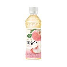 유어스 자연은 싱그런 복숭아 340ml x 21개