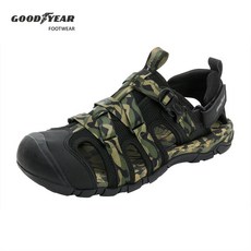 GOODYEAR 護趾寬楦男款運動涼鞋