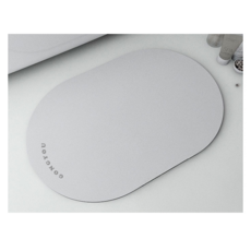 욕실 발매트 슬림형 미끄럼방지 물기제거 얇은 바닥매트 40x60, 1개, 그레이