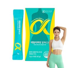 순수스토리 옥자씨 알파CD 식약처인증 알파시클로덱스트린 데일리 루틴 알파시디, 14개, 3g