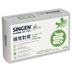 SINGEN 信元發育寶 犬貓專用 皮毛/腸胃對策 益生菌 (2gx20包/盒), 腸胃, 皮毛