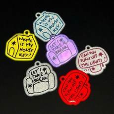 아트박스/비온뒤 [비온뒤] 비온뒤 반사키링 (오브젝트버전)