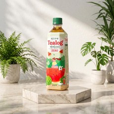 [NEW] Tealog 티로그 망고수박 아이스티 홍차 500ml 24개 / ZERO 칼로리 아이스티 음료