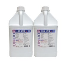 조은 소독용 에탄올(83%) 4L, 2개