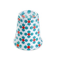 Prym 彩色花朵造型頂針器 多尺寸選擇 德國品質, 1個, 431 150: S號(白底色)