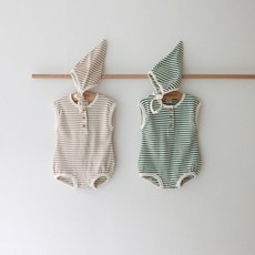 레모네이드 여름 아기옷 아기의류 남여공용 틴틴 바디슈트 SET(보넷포함)