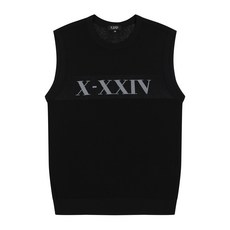 JDX JDX 남성 워셔블 라운드 베스트(X4SVV2381BK)