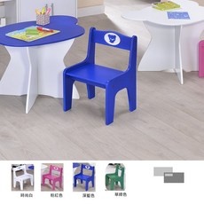 生活大發現 熊熊兒童椅 DIY環保木板兒童小椅子, 1個, 草綠色