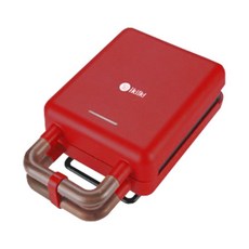 ikiiki伊崎 二合一熱壓吐司機, 紅色