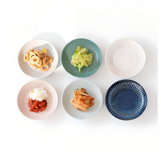 니코트 에브리데이 콜렉션 앞접시 세트, 1세트, 접시 6종, 혼합색상