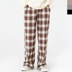 179st.w GPA W1866 여자울사각패턴와이드팬츠