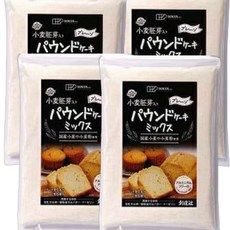 일본 소켄샤 파운드 케이크 제빵 믹스(플레인) 200g x 4개