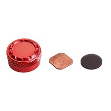 Eagyrosi Daiwa 2019 TATULA 100/2025 200과 호환되는 기계식 브레이크 손잡이 - 알루미늄 합금 조절 손잡이 낚시 릴 교체 부품 1세트 블랙 189, 레드