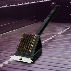 그릴청소용 양면 철재솔 손잡이형 쇠브러쉬 eve7+1oSn, 본상품선택