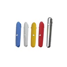 磁性粉筆夾 黑板粉筆專用 教學不沾手 書寫流暢, 彩色塑膠粉筆夾 四入組, 1個裝