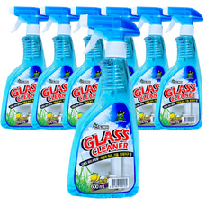산도깨비 유리세정제 레몬향 유리창 유리 거울 다목적 세척 세정 청소 세제, 7개, 600ml