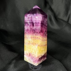 мσσи_нασ 金9 螢石柱 深紫色 山吹色 山形紋 紅藤 千層 漸層 彩虹光