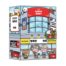 [소워니놀이터] 행복한 우리 마트 스퀴시북 DIY 만들기 키트, 기본구성+손코팅지+풀테이프+투명테이프, 1개 기본구성+손코팅지+풀테이프+투명테이프, 1개