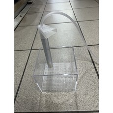台灣製 氣舉過濾盒-鴨嘴組 12*12*11cm 擋砂 過濾盒 底抽 浪板過濾, 1個
