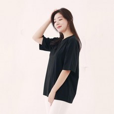 기본티 반팔 여자 단체 라운드티 무지 티셔츠 단체티 커플티 패밀리룩 가족티 회사티 반티