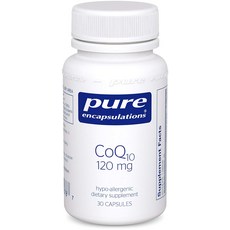 Pure Encapsulations 輔酶Q10無麩質膠囊 120mg, 30顆, 1罐