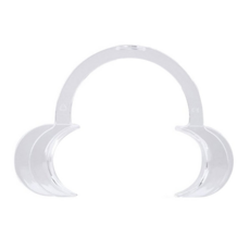 開口器 擴嘴器 結婚一次性C型開口器 闊嘴器 張口器 整蠱闊口器 牙科配件口內支撐器 口腔護理清潔一次性耗材A0100, 1個