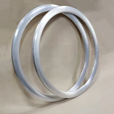 1Pc/2 700C 도로 자전거 림 더블 레이어 알루미늄 합금 40MM 높이 지방 링 20/24 홀 실버 사자 정의 가능, [08] 1Pc 406 20 Hole