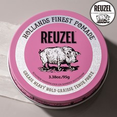 리우젤코리아 핑크 유성 포마드, 95g, 1개