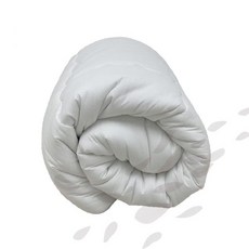 겨울철 침구 충전재 도톰한 두께 마이크로 화이버 소재 보온 이불 속솜 한파 대비, 상세페이지 참조