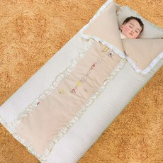 겨울용 두꺼운 면 수면 주머니 방한 방수 침낭 가을