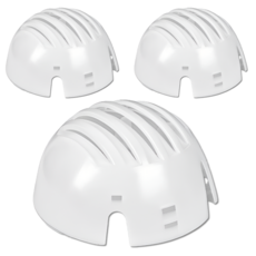 펴나나다 모자 각 변형방지 보호 틀, 3개, 화이트